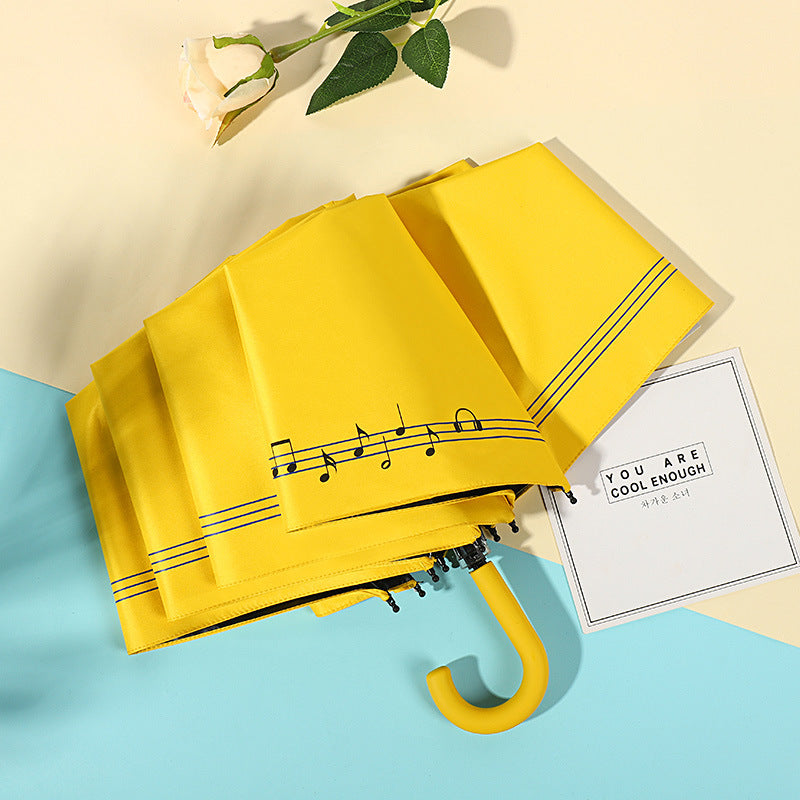 Ladies elegant folding umbrella with practical protection mechanism Kalsten