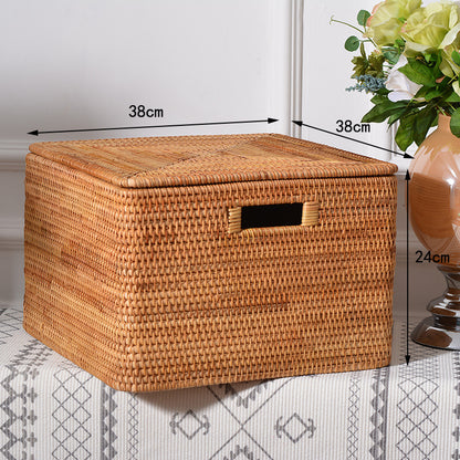 Storage box made of woven material Acalora
