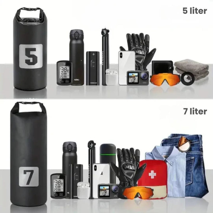 Waterproof Bike Front Fork Bags – 5–7L Pannier Set