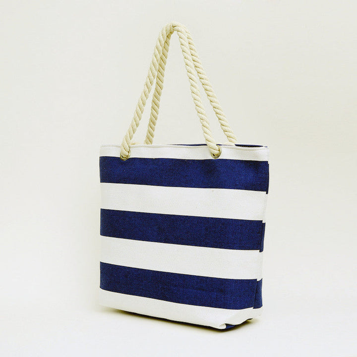 Beach bag made of high-quality canvas with robust rope handles Kalsten
