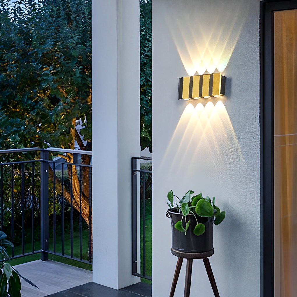 Creative LED Up and Down Light Waterproof Modern Wall Washer Lights | Kalsten