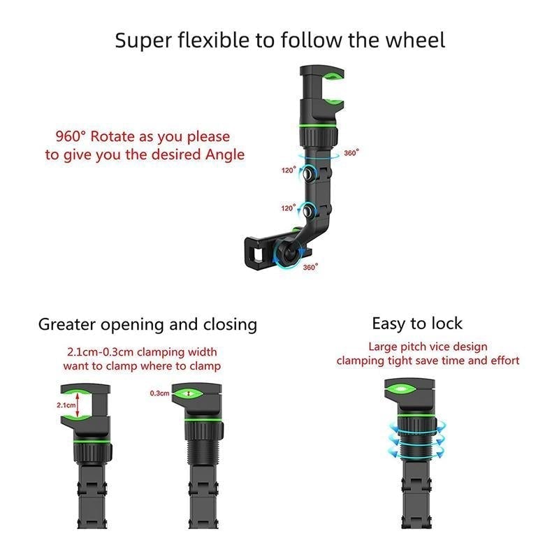 MULTI-FUNCTIONAL ADJUSTABLE 360° UNIVERSAL MOUNT | Kalsten
