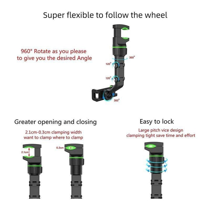 MULTI-FUNCTIONAL ADJUSTABLE 360° UNIVERSAL MOUNT | Kalsten