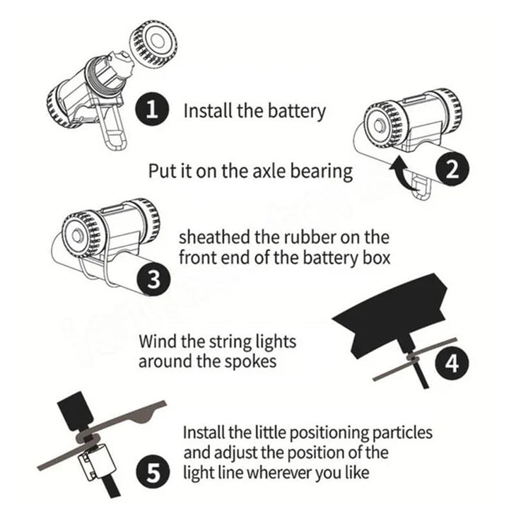 Kalsten | Rechargeable Bicycle Tire Lights