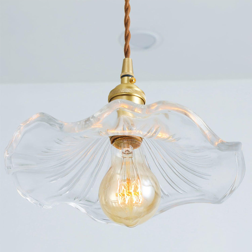 Trendy Hibiscus Flower Pendant Lamp - FlowerLite | Kalsten