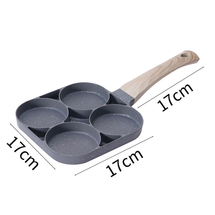 Kalsten | Four-hole egg pan, breakfast omelette household frying pan non-stick pan