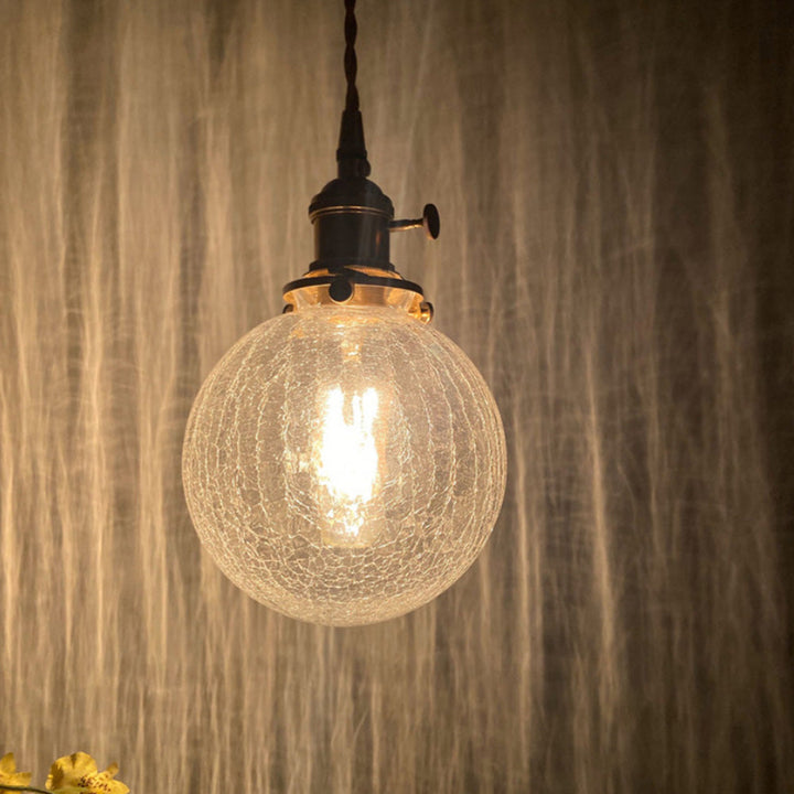 Glass Living Room Small Globe Pendant Light | Kalsten