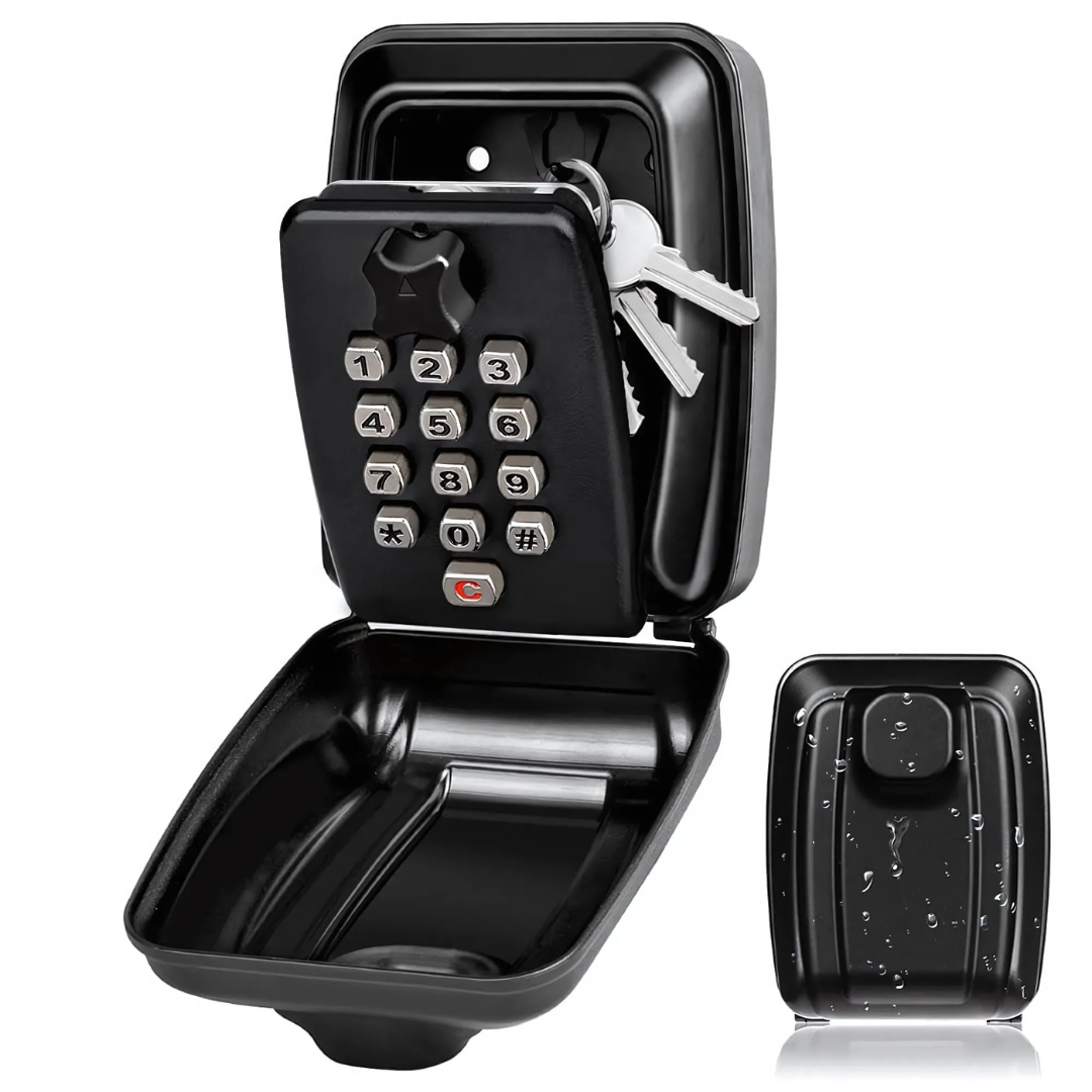 KeyGuard Outdoor Safe – Weather-Resistant Wall-Mounted Key Box | Kalsten