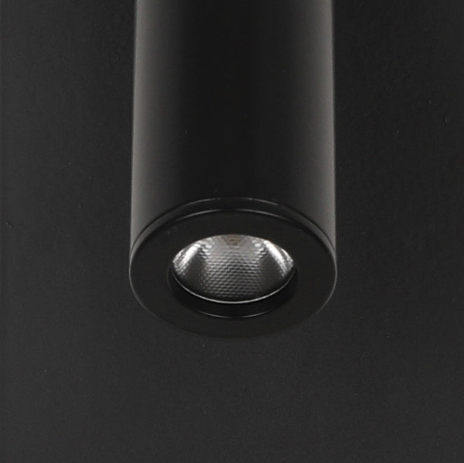 Modern Minimalistic Rectangular Round Iron Aluminum LED Wall Lamp For Bedroom | Kalsten