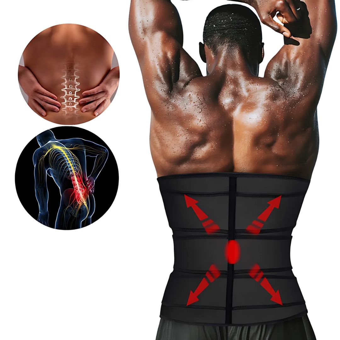 ThermoCore | Waist Trainer Belt – Triple Compression – Breathable Neoprene Fit – Post‑Workout & Postpartum Use Kalsten