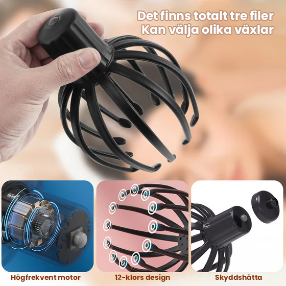 Kalsten | Octopus Head Massager