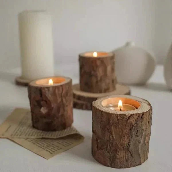 from wood - rustic atmosphere - enchanting shine | Kalsten