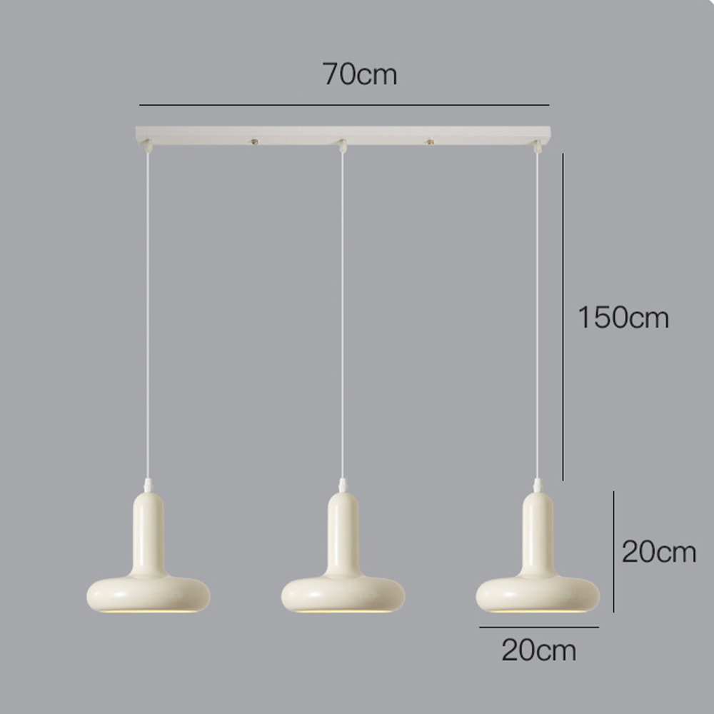 Bauhaus Puck Creamy Pendant Light | Kalsten