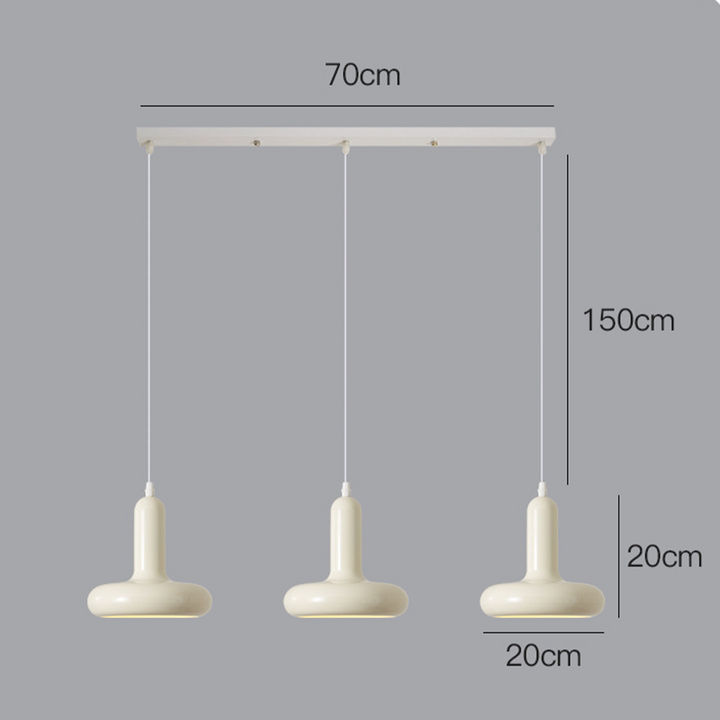 Bauhaus Puck Creamy Pendant Light | Kalsten