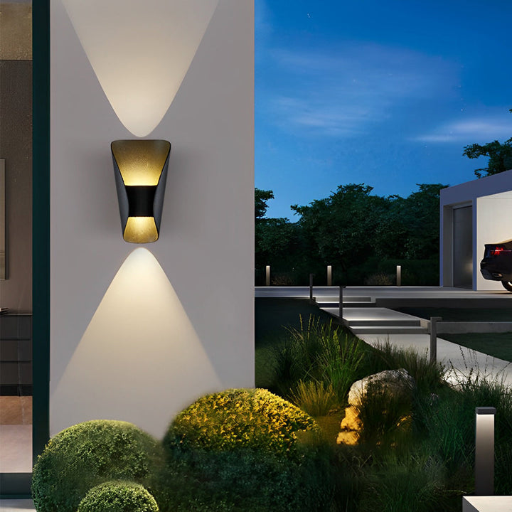 Unique Creative Up and Down Lights Outdoor Wall Lights Waterproof Wall Sconces Wall Lamp | Kalsten