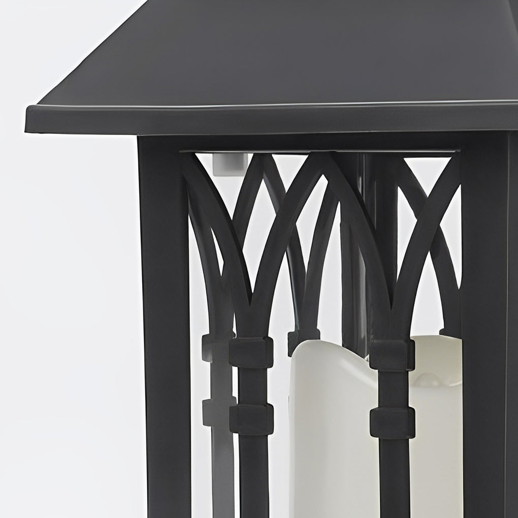 Portable Lantern Waterproof LED Intelligent Black Solar Outdoor Lights | Kalsten