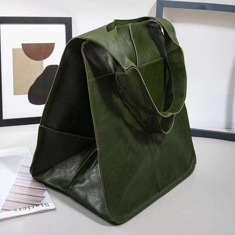 Kalsten | Oversized leather weekend handbags for women