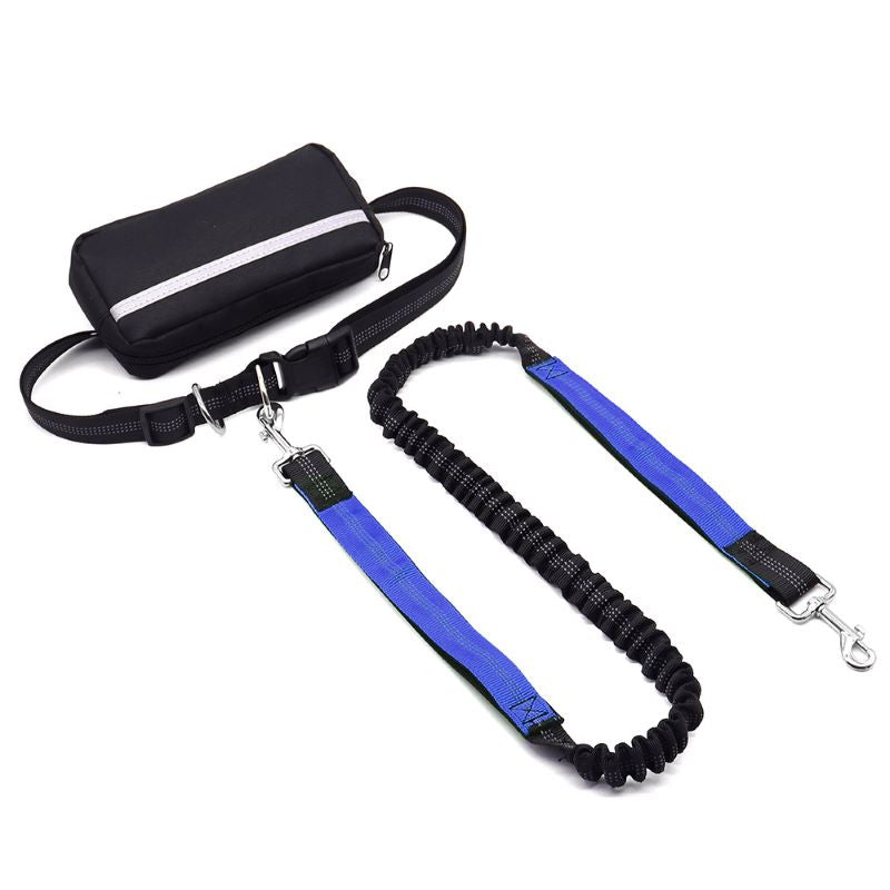 Kalsten | Hands Free Dog Leash with Zipper Bag