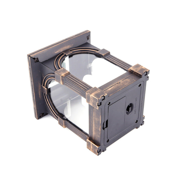 Traditional European Solar Waterproof House Cubic Plastic LED Landscape Lighting Outdoor Light For Garden | Kalsten