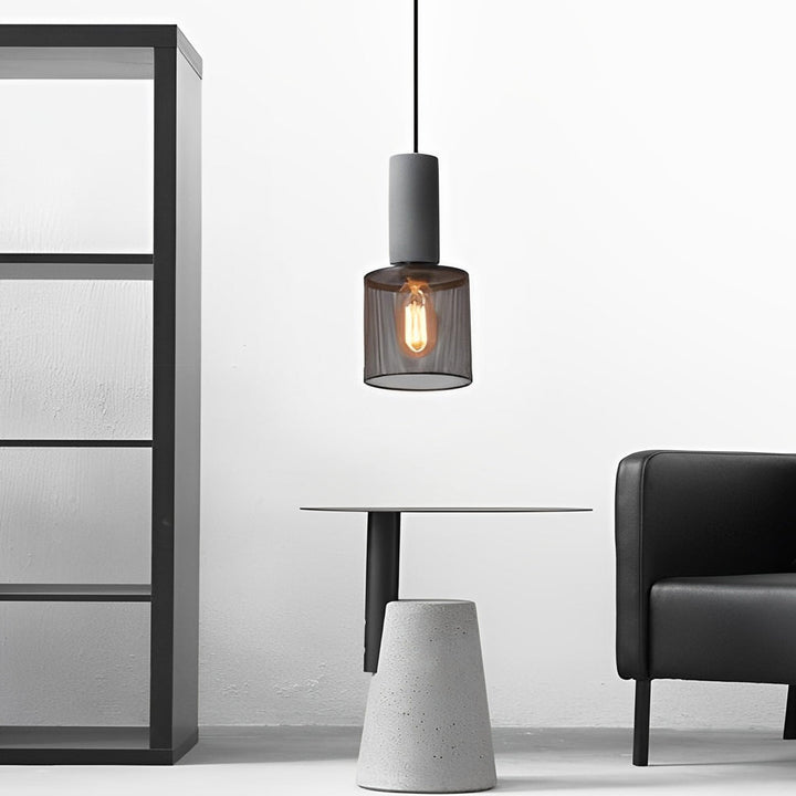Creative Metal Meshed Black Industrial Style Pendant Lights Chandelier | Kalsten