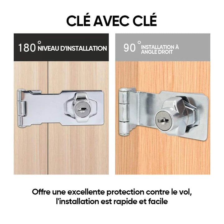 Drawer locks without punching | Kalsten