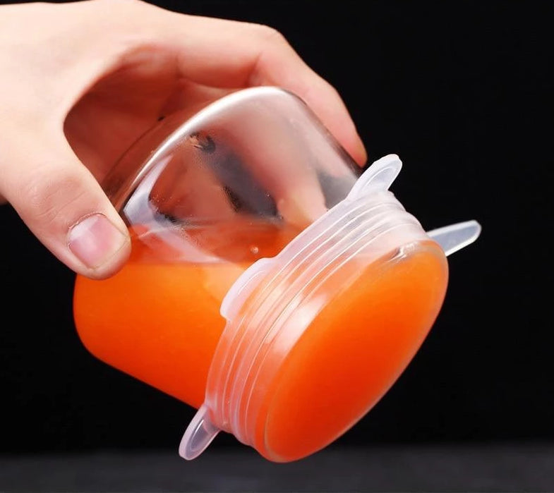 EcoLid - 6 Silicone Reusable Stretch Covers | Kalsten
