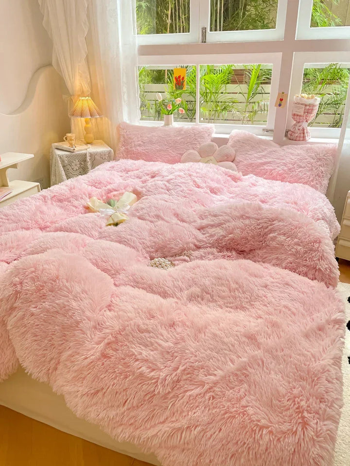 FluffCandy - Luxury Long-Haired Duvet Cover for Winter Warmth Kalsten