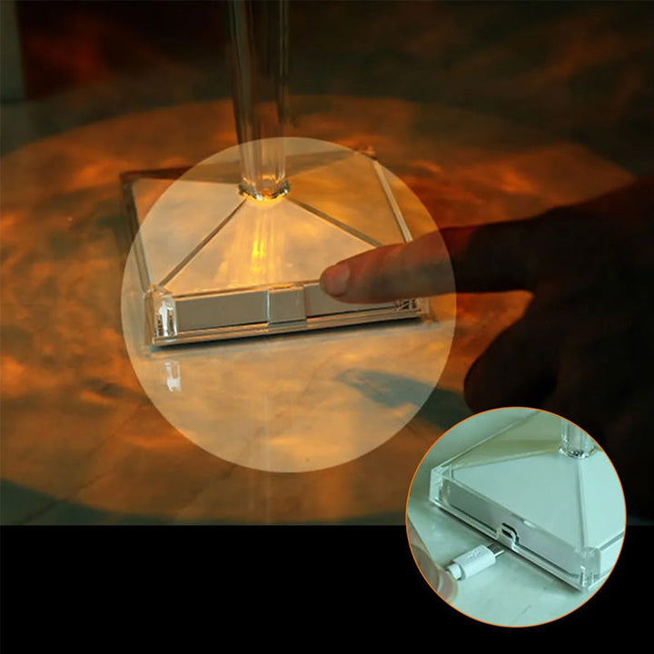 Crystal table lamp | Kalsten