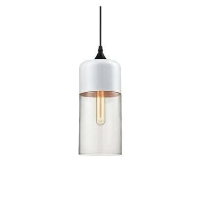 Kalsten | Hand-Blown Glass & Wood Pendant Light Adjustable