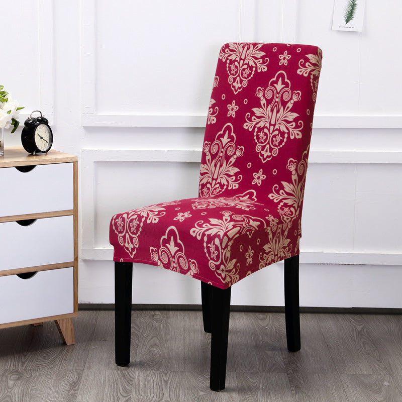 Multicolored spandex chair cover | Kalsten