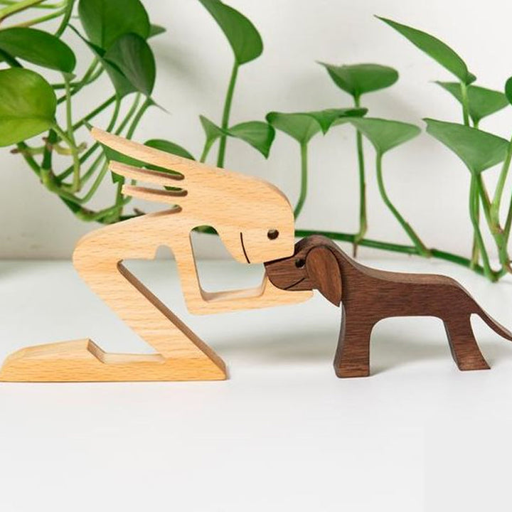 Kalsten | Pet Lover - Wood Sculpture Table Ornaments