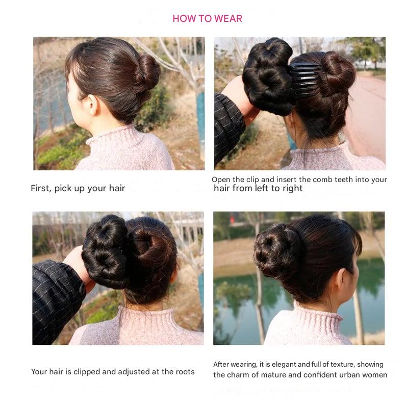 Kalsten | Fiora Flower-shaped Hairpin – Quick Updo Clip