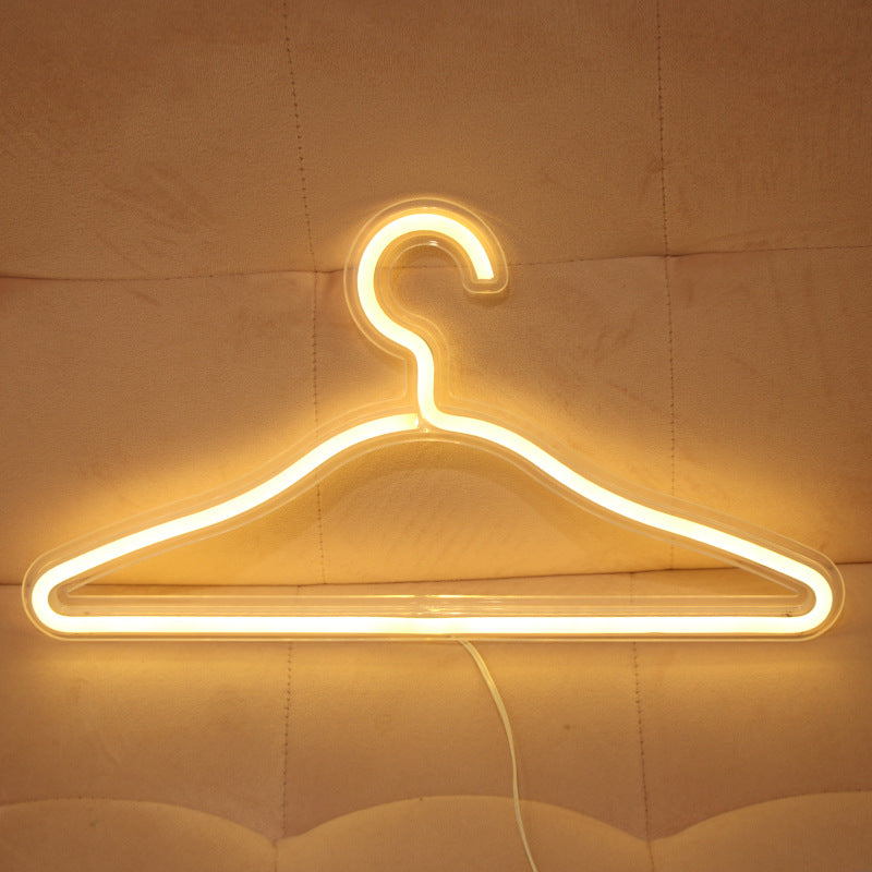Kalsten | LightHanger LED Clothes Hanger – Rechargeable Illuminated Hanger with Luxury Neon Light