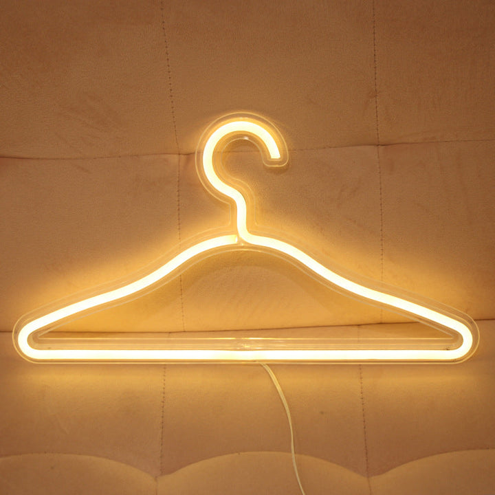 Kalsten | LightHanger LED Clothes Hanger – Rechargeable Illuminated Hanger with Luxury Neon Light