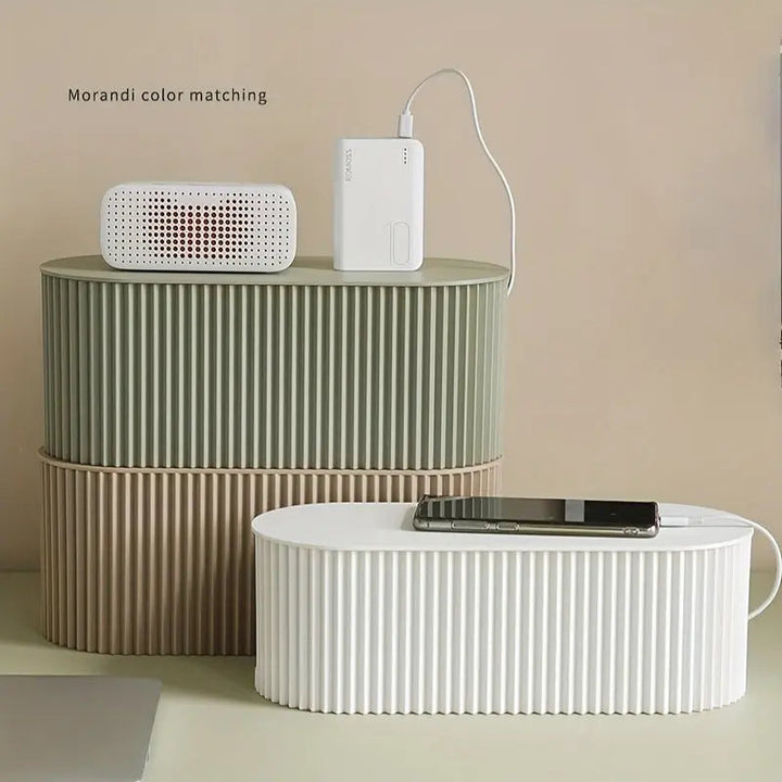 Kalsten | TidyCord - Cable Storage Box for Organization