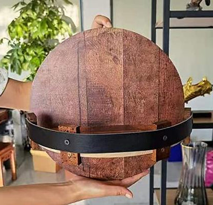 Rack for Bourbon Whiskey Barrels – Rustic Bar Accessories