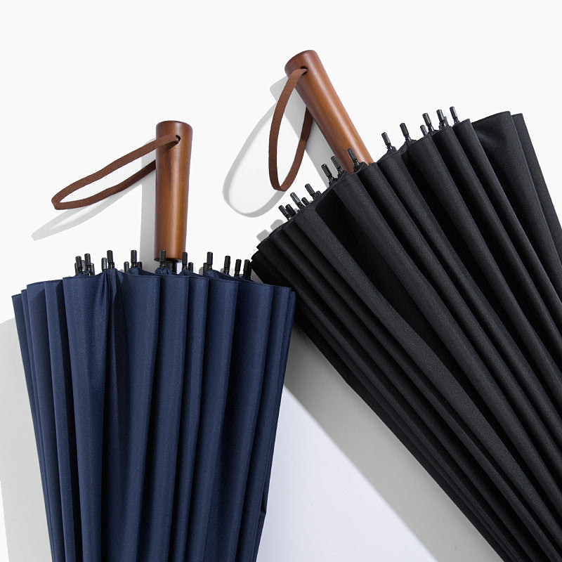 Ladies elegant automatic sun umbrella with ergonomic handle Kalsten