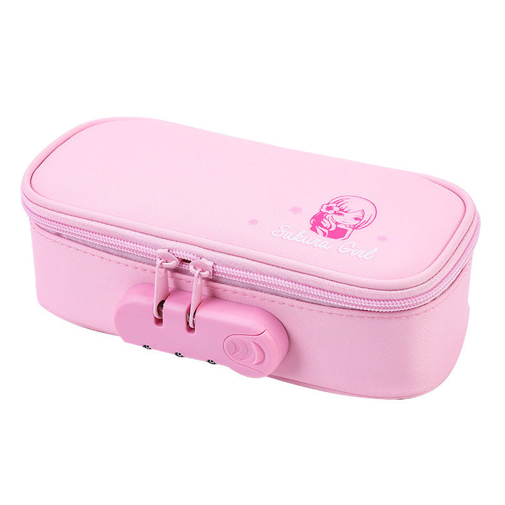 Multi-Compartment Hard Shell Pencil Case kalsten