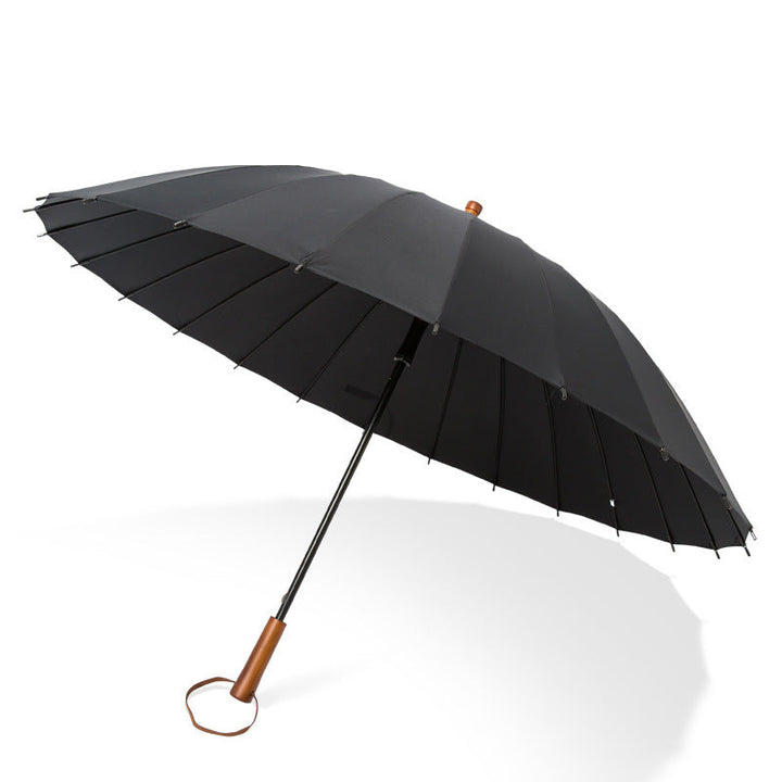 Ladies elegant automatic folding umbrella with ergonomic design and large canopy Kalsten