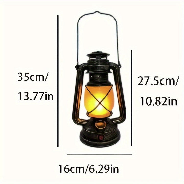RetroGlow Lantern – Vintage LED Lantern with Flame Light Effect | Kalsten