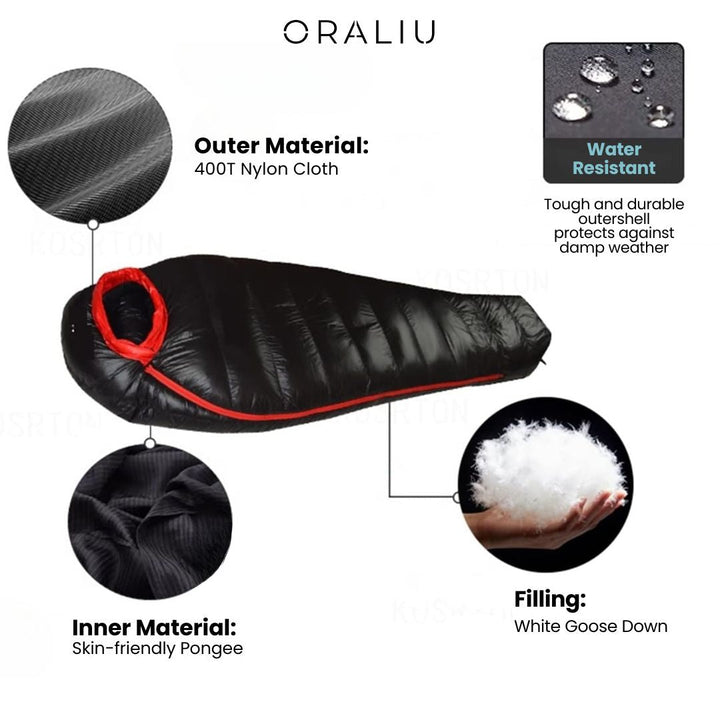 Winter Sleeping Bag – Down Insulated -20°C