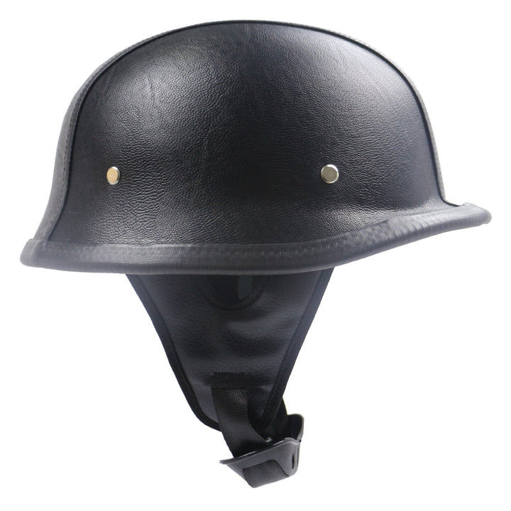 Classic Leather Motorcycle Helmet Kalsten