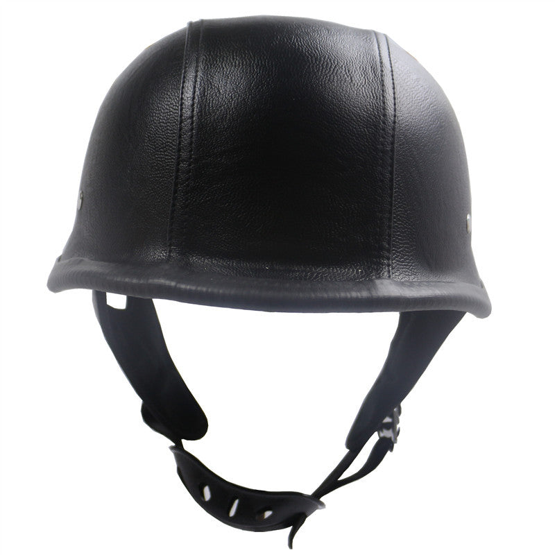 Classic Leather Motorcycle Helmet Kalsten