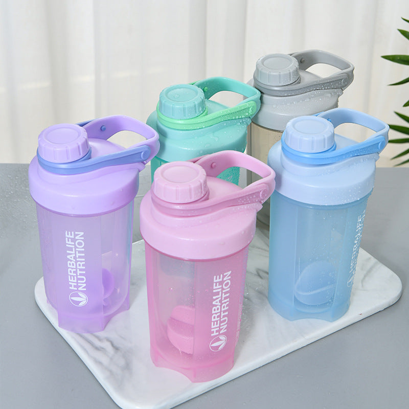 Unisex shaker bottle with mixer ball for fitness and protein drinks Kalsten