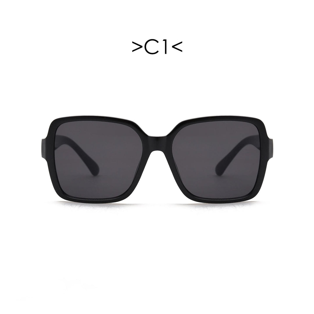 Women's oversized sunglasses with geometric design Kalsten