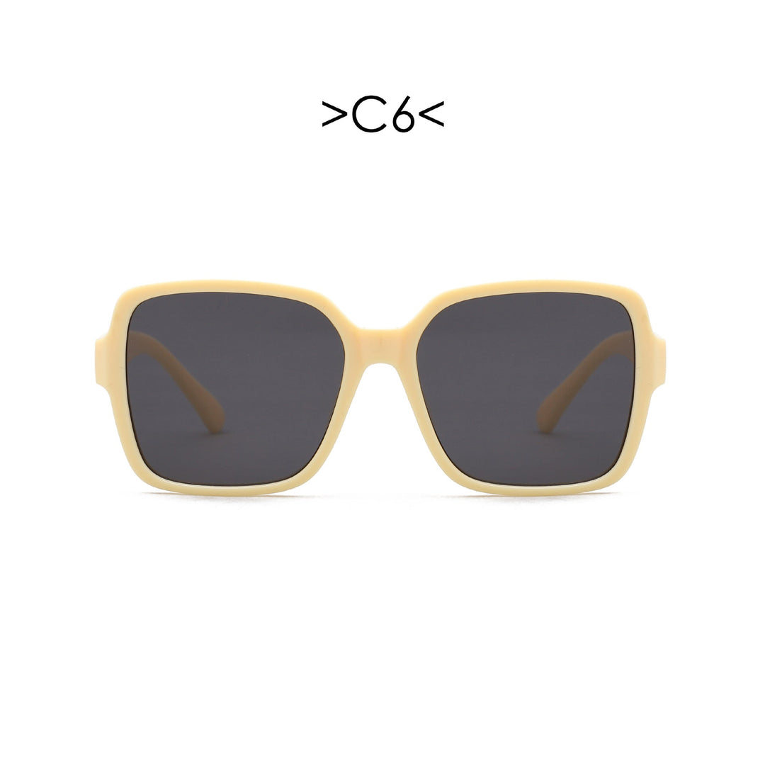 Women's oversized sunglasses with geometric design Kalsten