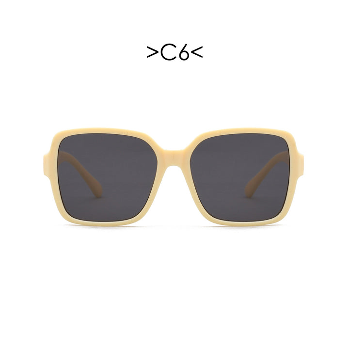 Women's oversized sunglasses with geometric design Kalsten