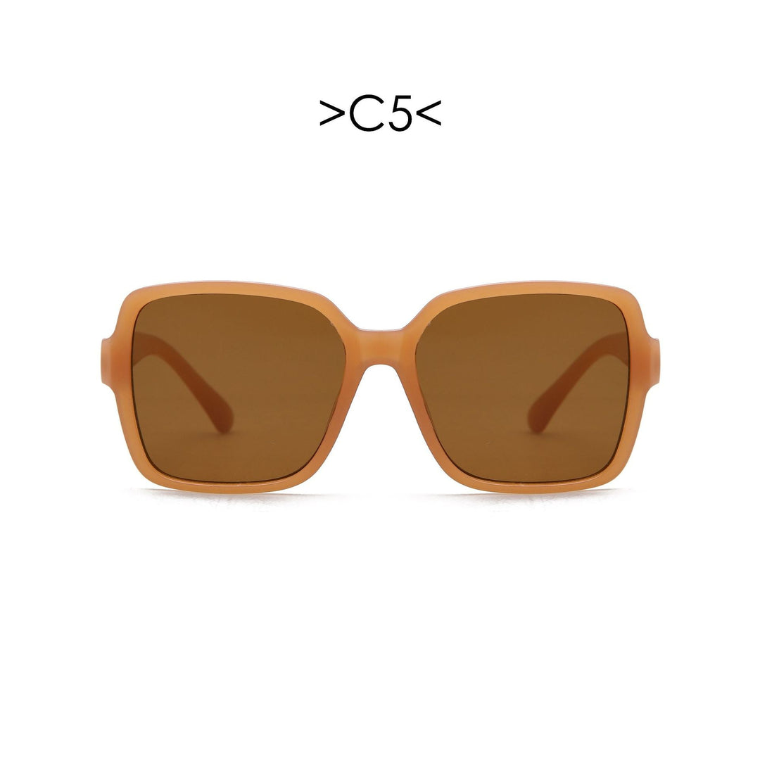 Women's oversized sunglasses with geometric design Kalsten