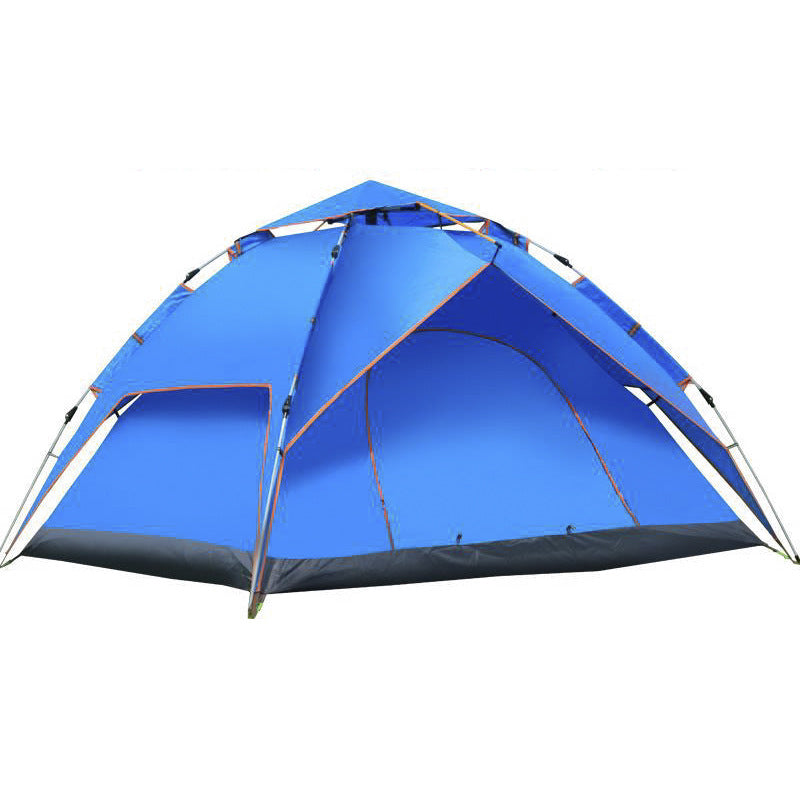 Camping Tent With Expandable Interior And Weatherproof Material Kalsten