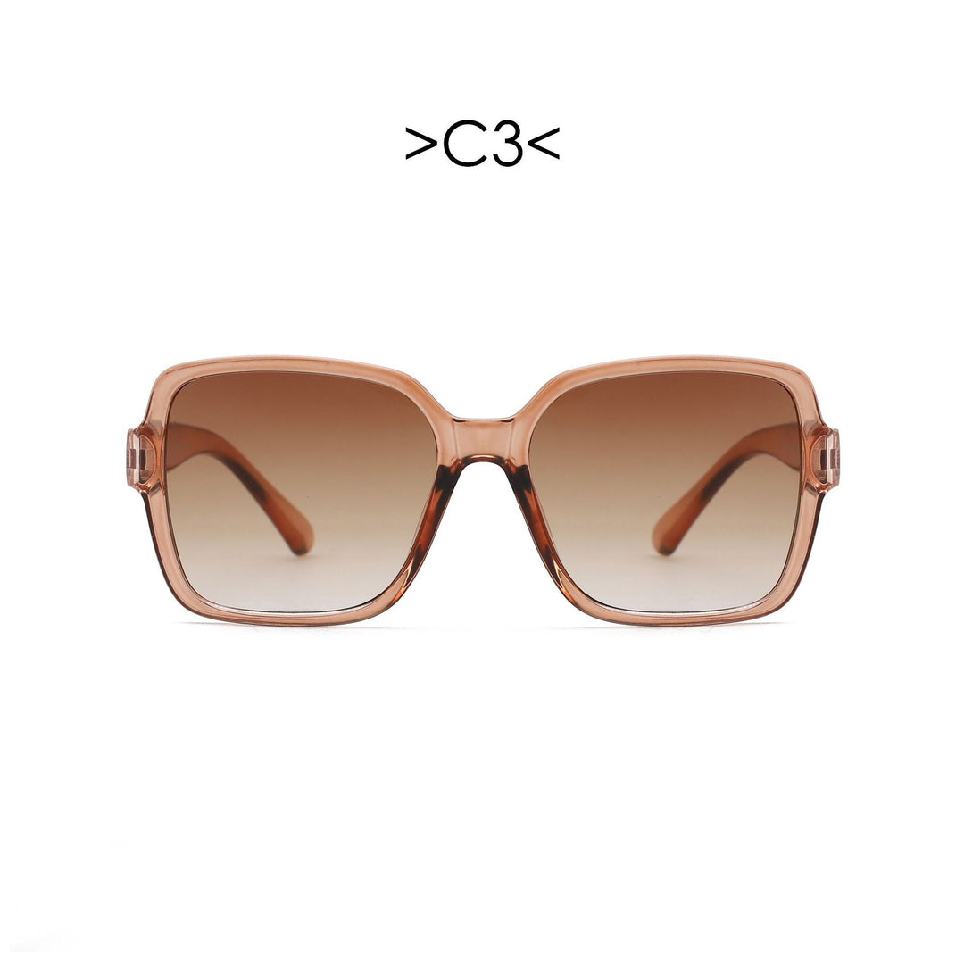 Women's oversized sunglasses with geometric design Kalsten